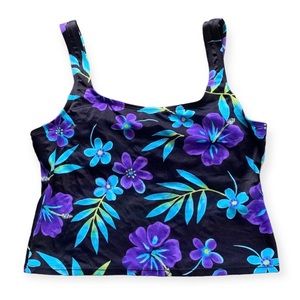 Vintage Floral Tankini Top